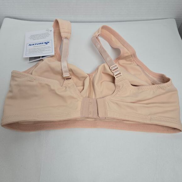 NWT-Amoena Marlena NatureXX Seamless Soft Cup Bra 2167N Nude Size 34D - Picture 2 of 16
